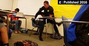 Deputy Who Tossed a S.C. High School Student Won’t Be Charged (Published 2016)
