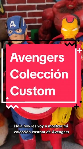 Custom Avengers Action Figures - DIY Marvel & DC Toys