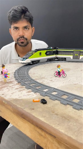 Lego High Speed Passenger Train Brave New Boy Work On Tracks