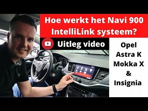 How does the Navi 900 IntelliLink system work? - Opel Explanation video