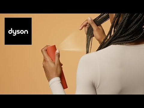 How to style coily hair with Dyson Omega™ nourishing range – leave-in spray and hair oil routine