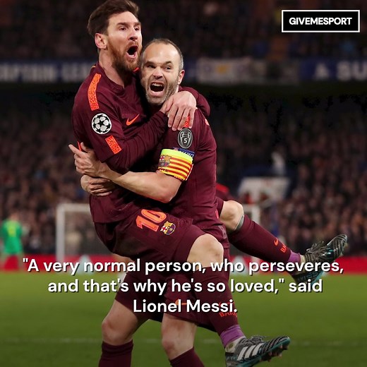 11K views · 195 reactions | Just because you're one of the world's best, it doesn't mean you can't suffer from mental health issues  FC Barcelona legend Andrés Iniesta's story is inspiring  | GiveMeSport | Facebook