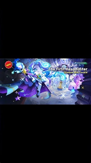 SHADOW MILK COOKIE HEADMASTER LEGENDARY COSTUME • Cookie Run Kingdom