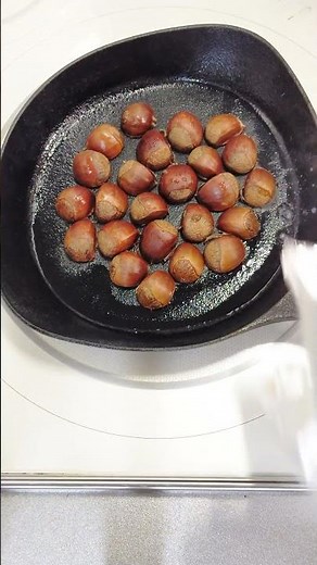 【簡単焼き栗】香ばしくて素朴な味