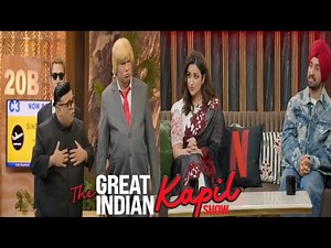 Donald Trump 😅 and Kim Jong in Kapil Sharma show With Chamkila Cast 🤣,#funny,#comedy