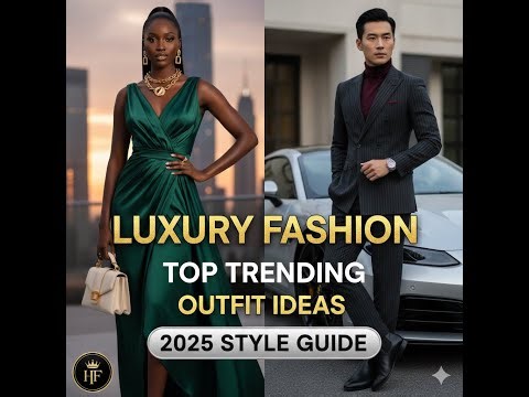Luxury Fashion Inspiration | Top Trending Outfit Ideas & High-End Style Guide 2025