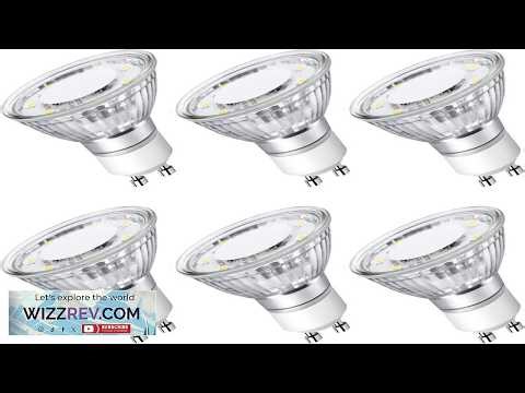 Lepro Non Dimmable GU10 LED Light Bulbs 5000K Daylight White GU10 Bulb Replacement
