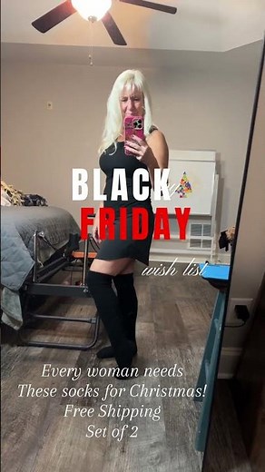 Knee High Fuzzy Sock Are A Christmas Must Have!