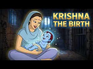 Krishna Ka Birth | Hindi Movie of Krishna | Divine Story of Lord Krishna | Animated Cartoon for Kids