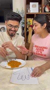 New Challenge 😂 #trending #funny #youtube #challenge #ramen #chopsticks #rockpaperscissors #foryou