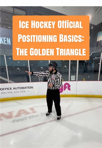 Ice Hockey Official Positioning: Mastering The Golden Triangle