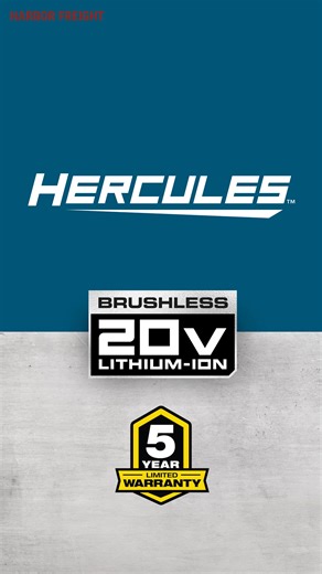 Tough jobs demand tough tools. Discover why so many pros are switching to HERCULES, our fastest-growing line of professional power tools. As good as the best for a whole lot less. Backed by a 5-year limited warranty. | Harbor Freight