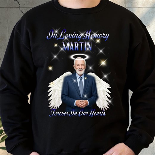 Custom Memorial T-shirt – in Loving Memory, Funeral Tribute, Condolence Gift - Etsy