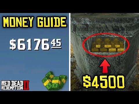 Red Dead Redemption 2 - MONEY GUIDE! How to Get $4500 EASY + Best Ways to Make Money!