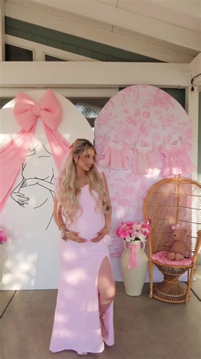 Stunning Baby Shower Dress Reveal 🎀💕