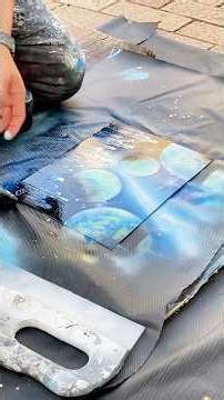 Reunited with the boy who saved up his pocket money #SprayArt