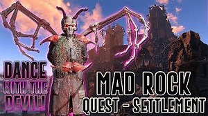 FALLOUT 4 - MAD ROCK -SCARY PLAYER SETTLEMENT MOD
