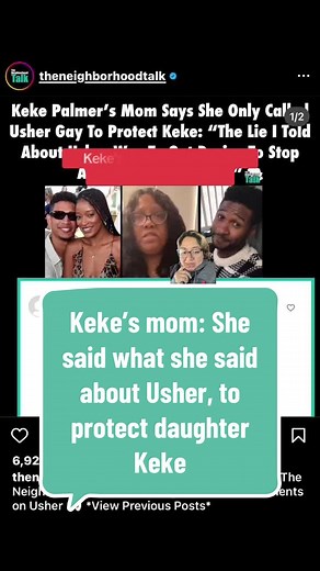 #greenscreen Sharon Palmer clears up the Usher allegations 🧷 #sharonpalmer #mommabear #clearingtheair #kekepalmer #dariusdaltonjackson #dontspreadrumors #celebgossip