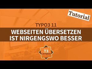 TYPO3 Tutorial: Mehrsprachigkeit in TYPO3