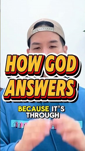 The Bible teaches us how God gives answers