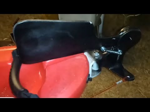 DIY HOMEMADE KAYAK RUDDER PVC BY MANUEL Z PERCEPTION PESCADOR 12.0