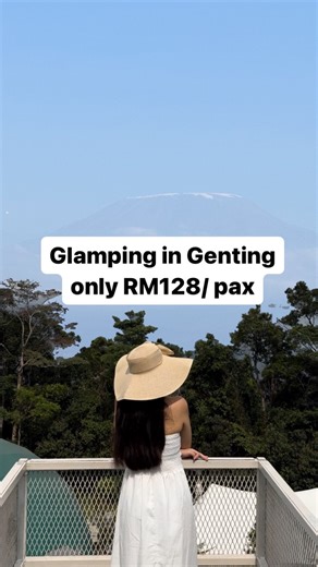 Steph on Instagram: "📍Glamz at Genting (Gohtong Jaya) Unique glamping style stay because you will be housed in a dome style tent, and you even get an ensuite toilet to your tent. There is power supply, so you can charge your phones and enjoy a heated shower. Hair dryer is also provided. 🛏️ Room Type : Dome Room with Big Window 💰 Price : RM255 per night FREE facilities available on the property: 1. Complimentary breakfast 2. Game room - board games 3. Jacuzzi 4. Sauna & st