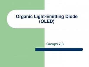 Organic Light-Emitting Diode (OLED) - SlideServe