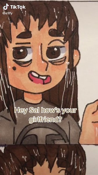 Sally Face Fanart Featuring Larry Johnson