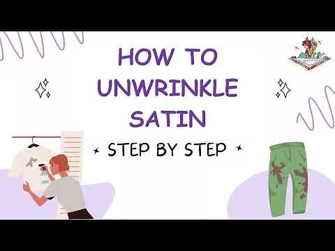 How To Get Wrinkles Out Of Your Satin