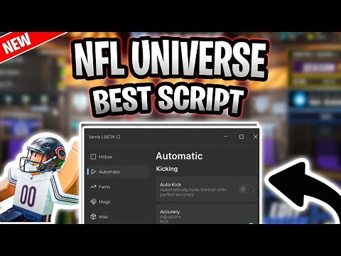 *NEW* NFL Universe Football Script (PASTEBIN 2025) (AIMBOT, AUTO MAG, AUTO TACKLE)
