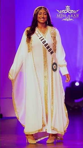 Miss Arab USA 2025 Finalist – MYANNA in Her Stunning National Costume | Representing LEBANON