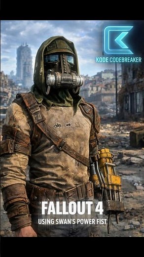 Fallout 4 – Using Swan’s Furious Power Fist (Is It The Strongest Melee Weapon?)
