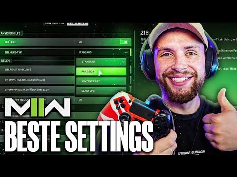 THE BEST CONTROLLER and GRAPHICS SETTINGS for Modern Warfare 2 | dieserkingphil