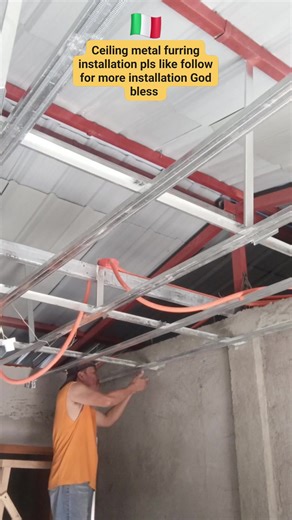 Ceiling metal furring installation PM lang po #viewersfollowersfriends #followersreelsfypシ゚viralシfypシ゚viral #followersreels #freinds #follower #ceiling | Lorenzo Tagud Jr.