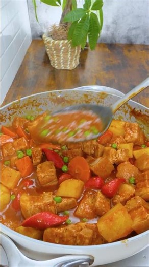 Pork Afritada #food #cooking #recipe