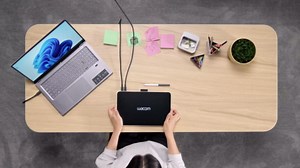 Wacom One 13 Touch Drawing Tablet with Screen, 13.3" HD Full-Laminated Touchscreen Digital Art Pad with Creative Software and Training, Graphics Drawing Tablet for Mac, Windows PC, Chromebook