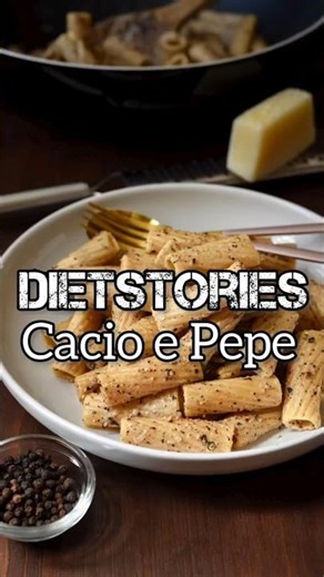 Dietstories | Cacio e Pepe