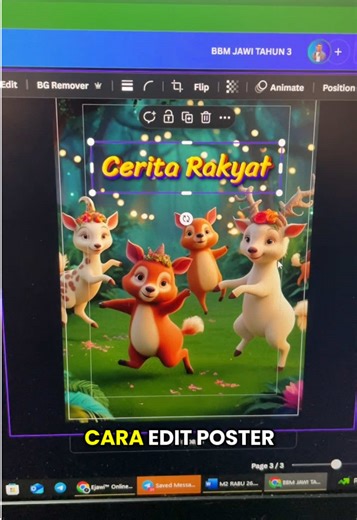 Cara Menarik Poster dengan Canva dan Fontstudio