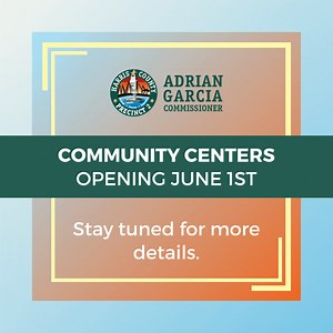 1.3K views · 34 reactions | We are so excited to announce that Harris County Precinct 2 Community Centers will be ✨OPENING ✨ their doors again on June 1st! Stay tuned for more details. Like and share the good news if you are as excited as we are, and let us know in the comments what community center activities are you looking forward to the most.  | Harris County Precinct 2 | Facebook