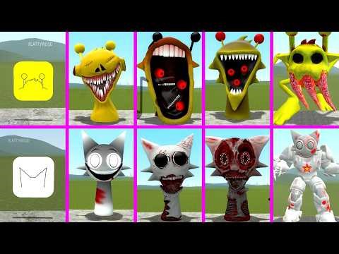 SIMONHORROR SPRUNKI TRANSFORMATION INTO SPRUNKI WENDA POPPY PLAYTIME CHAPTER 5 In Garry's Mod
