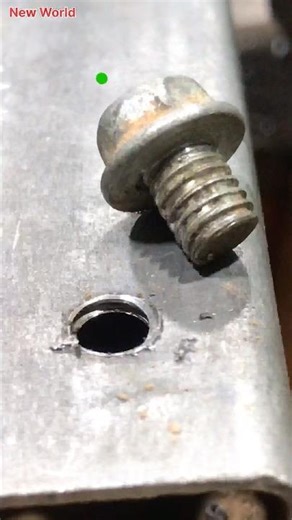 bolt threading hacks|self threading nut#shortvideo #youtubeshorts