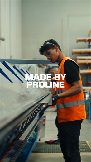 “Every Proline project made by Proline hands.” Our new German Variobend Folder is officially installed and running at full speed. This upgrade expands our in-house capability even further, giving us more control, precision, and speed across every project we deliver. It’s not just new equipment, it’s part of our ongoing commitment to evolve, to keep building better systems, and to raise the standard for what’s possible in fabrication and façade delivery. #ProlineGroup #Fabrication #Manufacturing 