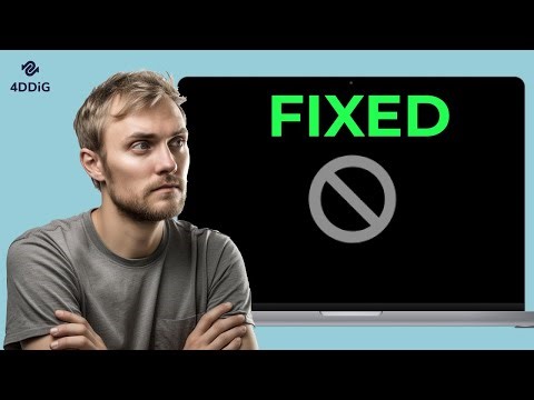 How to Fix the Prohibitory Symbol Mac Error | Circle Slash No Entry Error (Do Not Enter Symbol)