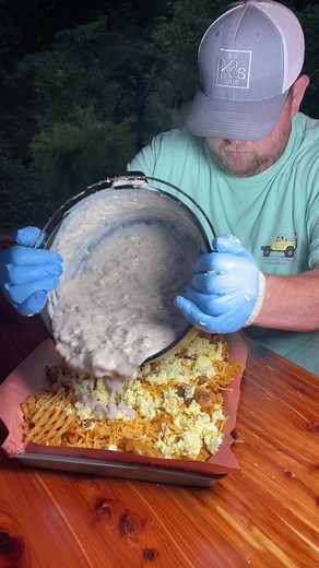 301K views · 3.2K reactions | Loaded breakfast fries | Big K’S QUE | Facebook