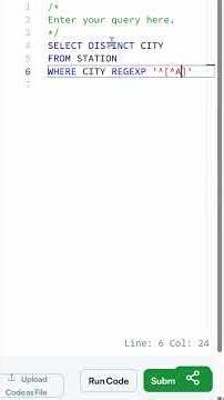 HackerRank SQL DAY 16🔥 | Vowel Logic Made Easy