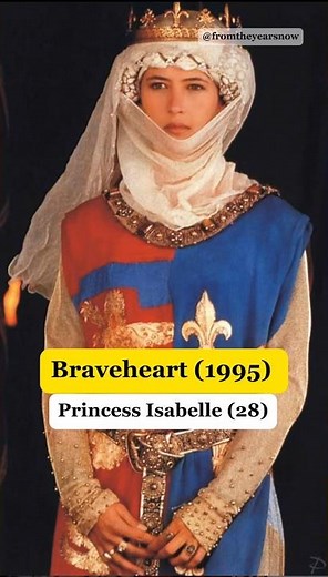 Cast: Braveheart (1995) - before and after #braveheart #beforeandafter #movie #hollywood #viral