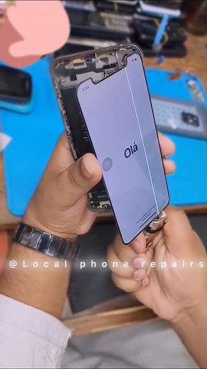 68K views · 645 reactions | How to use lighter to work screen line #phonerepairshop #phoneshop #phone | Local phone repair’s | Facebook