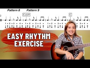 SIMPLE RHYTHM & STRUMMING EXERCISE