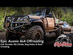 Epic Aussie 4x4 Off-Roading | Hill Climbs, Bog Holes & Rock Crawling | High Rollers 4x4 Society