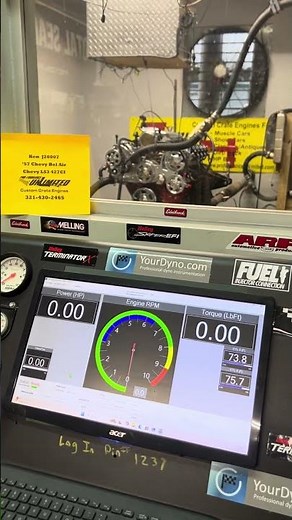 Chevy LS3 427CI Dyno